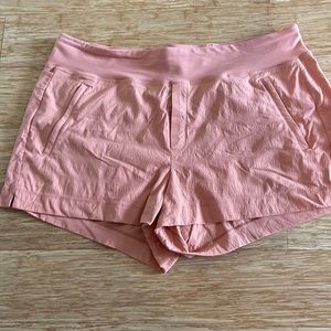 Trekkie North Short by Athleta in orange